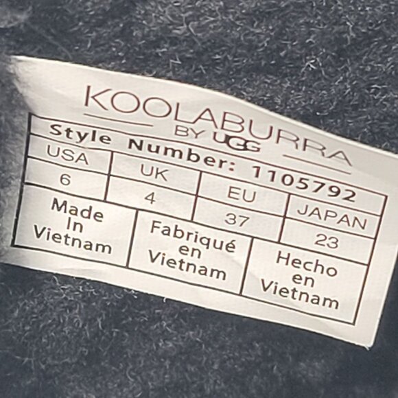 Koolaburra By UGG Women's Remley Short Black Suede Boots 1105792 US Size 6 - Picture 11 of 11